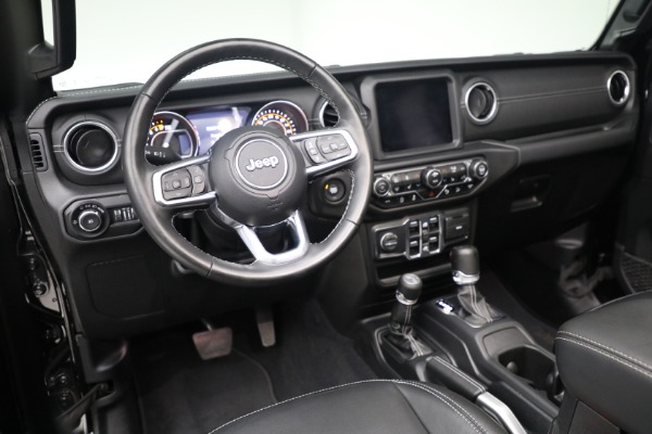Used 2020 Jeep Wrangler Unlimited Sahara for sale Sold at Bugatti of Greenwich in Greenwich CT 06830 18