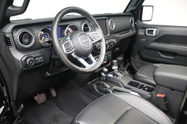 Used 2020 Jeep Wrangler Unlimited Sahara for sale Sold at Bugatti of Greenwich in Greenwich CT 06830 19