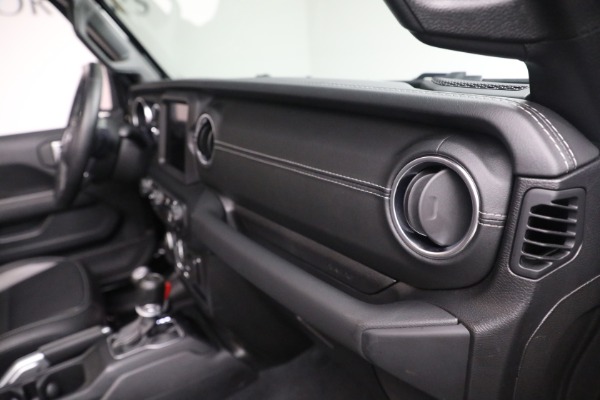 Used 2020 Jeep Wrangler Unlimited Sahara for sale Sold at Bugatti of Greenwich in Greenwich CT 06830 21