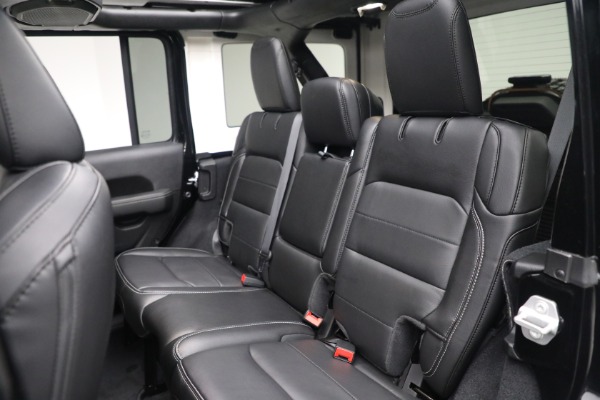 Used 2020 Jeep Wrangler Unlimited Sahara for sale Sold at Bugatti of Greenwich in Greenwich CT 06830 25