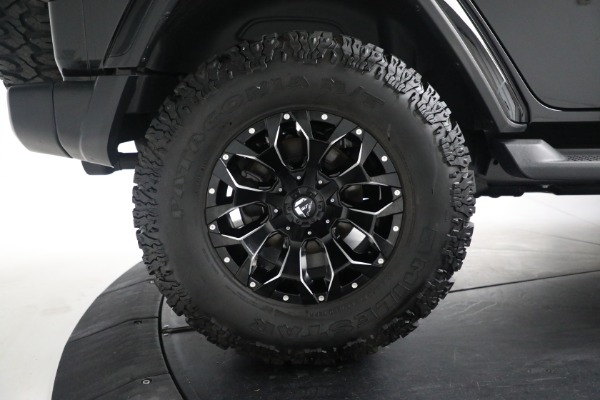 Used 2020 Jeep Wrangler Unlimited Sahara for sale Sold at Bugatti of Greenwich in Greenwich CT 06830 27