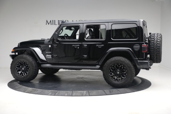 Used 2020 Jeep Wrangler Unlimited Sahara for sale Sold at Bugatti of Greenwich in Greenwich CT 06830 5