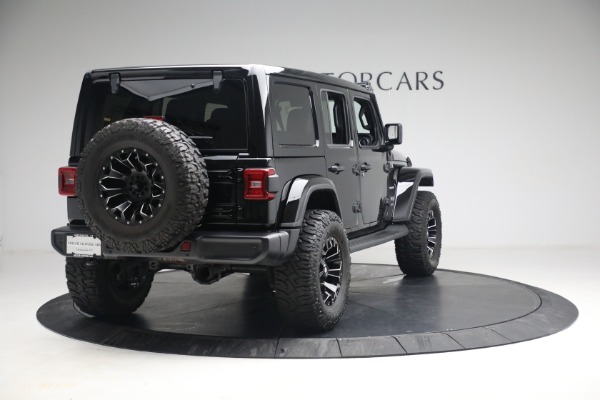 Used 2020 Jeep Wrangler Unlimited Sahara for sale Sold at Bugatti of Greenwich in Greenwich CT 06830 9