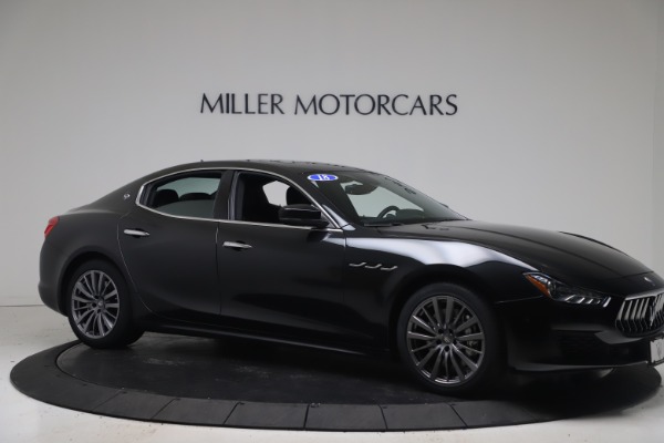 Used 2018 Maserati Ghibli SQ4 for sale Sold at Bugatti of Greenwich in Greenwich CT 06830 10