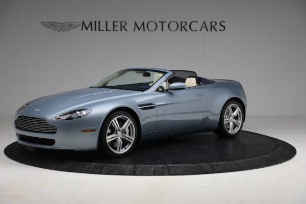 Used 2009 Aston Martin V8 Vantage Roadster for sale Sold at Bugatti of Greenwich in Greenwich CT 06830 1