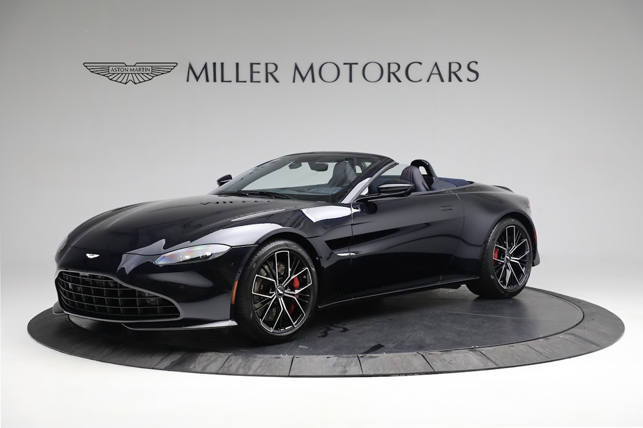 Used 2021 Aston Martin Vantage Roadster for sale Sold at Bugatti of Greenwich in Greenwich CT 06830 1