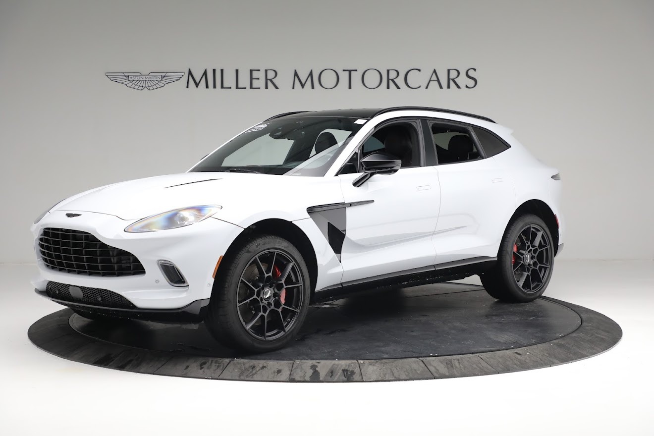 Used 2021 Aston Martin DBX for sale Sold at Bugatti of Greenwich in Greenwich CT 06830 1