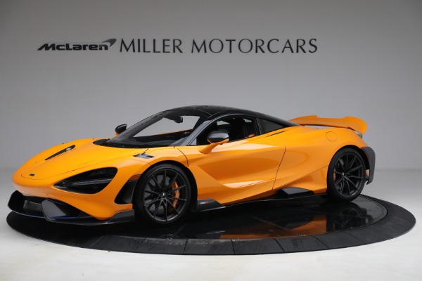 Used 2021 McLaren 765LT for sale Call for price at Bugatti of Greenwich in Greenwich CT 06830 2