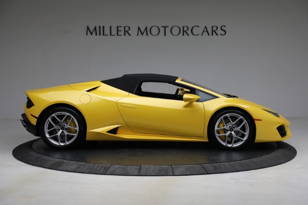 Used 2017 Lamborghini Huracan LP 580-2 Spyder for sale Sold at Bugatti of Greenwich in Greenwich CT 06830 15