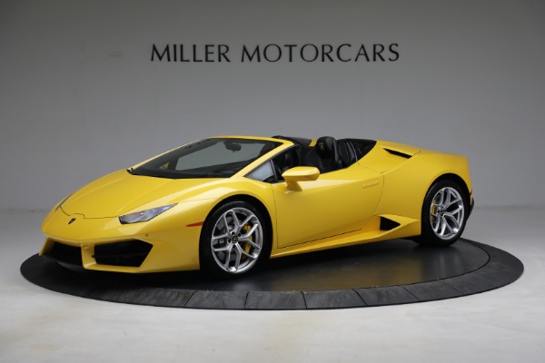 Used 2017 Lamborghini Huracan LP 580-2 Spyder for sale Sold at Bugatti of Greenwich in Greenwich CT 06830 2