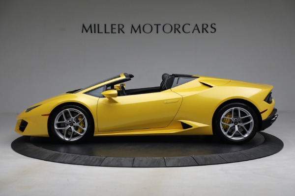 Used 2017 Lamborghini Huracan LP 580-2 Spyder for sale Sold at Bugatti of Greenwich in Greenwich CT 06830 3