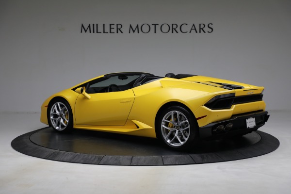 Used 2017 Lamborghini Huracan LP 580-2 Spyder for sale Sold at Bugatti of Greenwich in Greenwich CT 06830 4