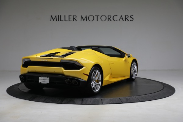 Used 2017 Lamborghini Huracan LP 580-2 Spyder for sale Sold at Bugatti of Greenwich in Greenwich CT 06830 7