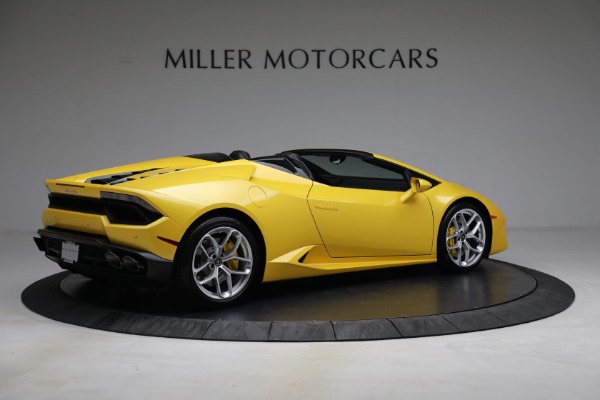 Used 2017 Lamborghini Huracan LP 580-2 Spyder for sale Sold at Bugatti of Greenwich in Greenwich CT 06830 8