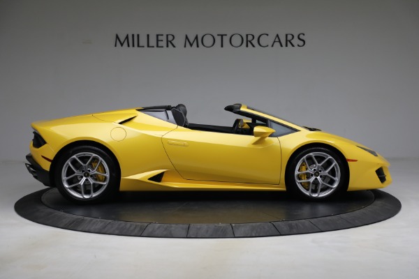 Used 2017 Lamborghini Huracan LP 580-2 Spyder for sale Sold at Bugatti of Greenwich in Greenwich CT 06830 9