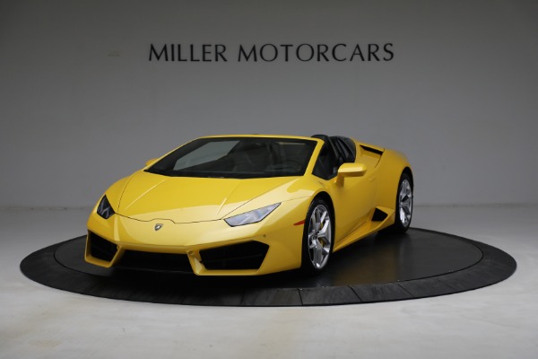 Used 2017 Lamborghini Huracan LP 580-2 Spyder for sale Sold at Bugatti of Greenwich in Greenwich CT 06830 1