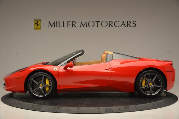 Used 2013 Ferrari 458 Spider for sale Sold at Bugatti of Greenwich in Greenwich CT 06830 3