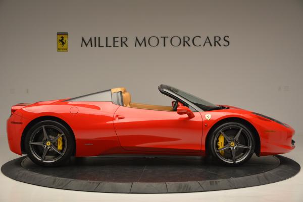 Used 2013 Ferrari 458 Spider for sale Sold at Bugatti of Greenwich in Greenwich CT 06830 9