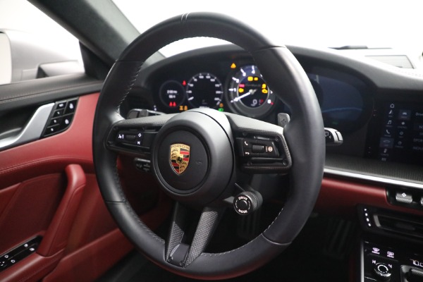 Used 2021 Porsche 911 Turbo S for sale Sold at Bugatti of Greenwich in Greenwich CT 06830 22