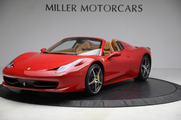 Used 2013 Ferrari 458 Spider for sale Sold at Bugatti of Greenwich in Greenwich CT 06830 2