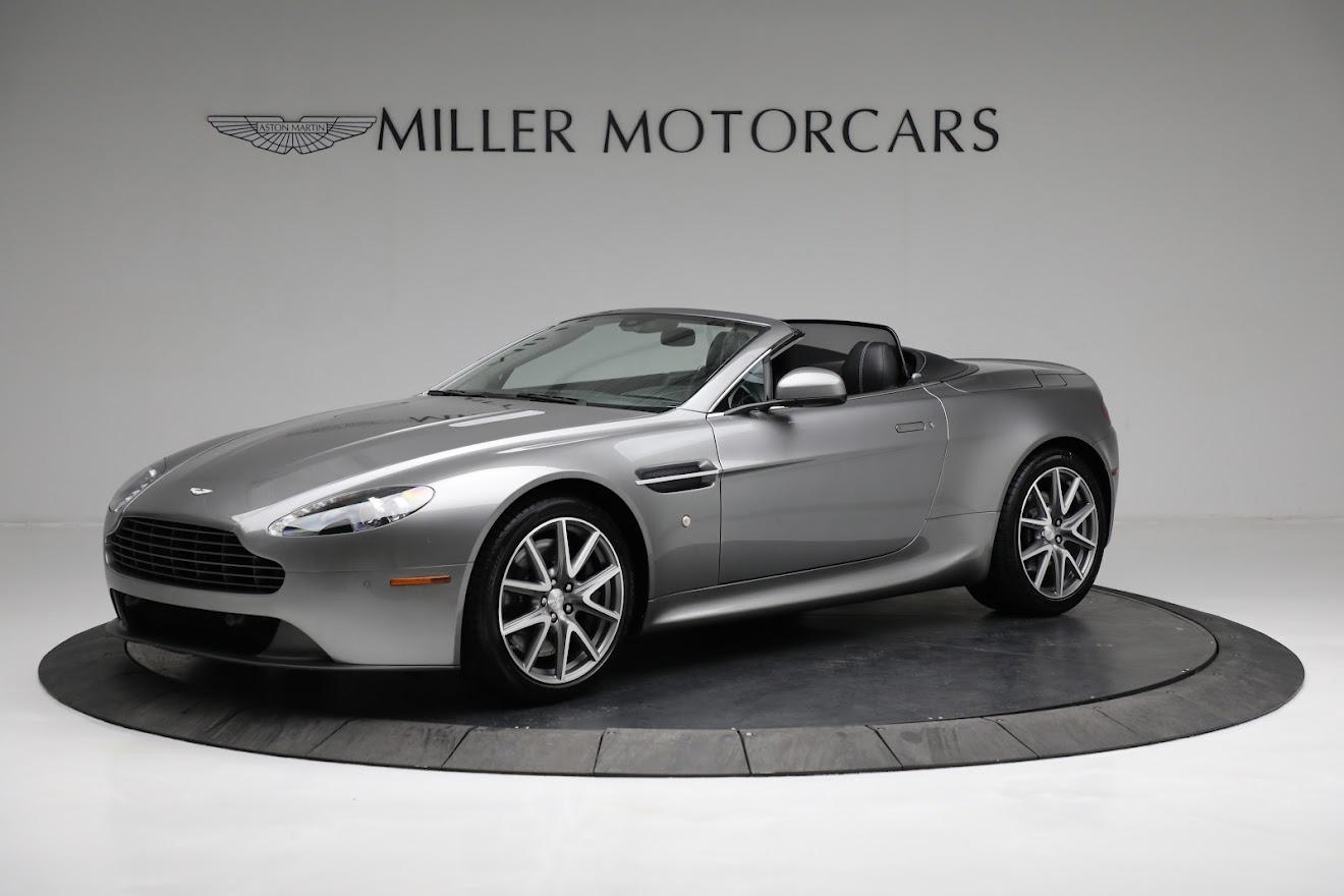 Used 2014 Aston Martin V8 Vantage Roadster for sale Call for price at Bugatti of Greenwich in Greenwich CT 06830 1