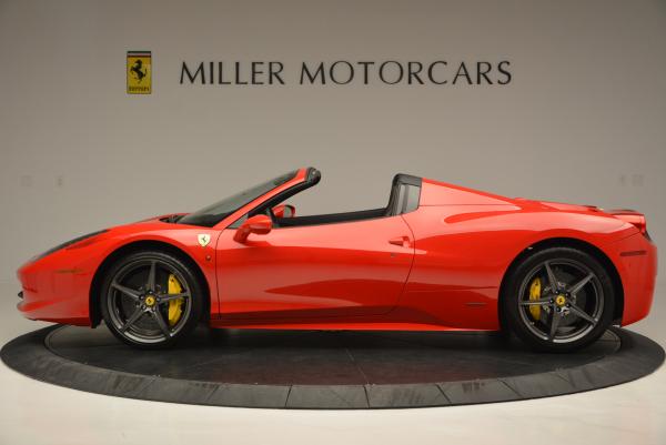 Used 2015 Ferrari 458 Spider for sale Sold at Bugatti of Greenwich in Greenwich CT 06830 3