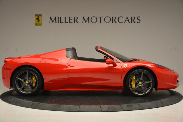 Used 2015 Ferrari 458 Spider for sale Sold at Bugatti of Greenwich in Greenwich CT 06830 9