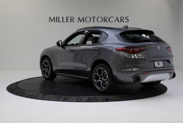 New 2022 Alfa Romeo Stelvio Ti for sale $56,405 at Bugatti of Greenwich in Greenwich CT 06830 6