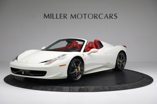 Used 2012 Ferrari 458 Spider for sale Sold at Bugatti of Greenwich in Greenwich CT 06830 1