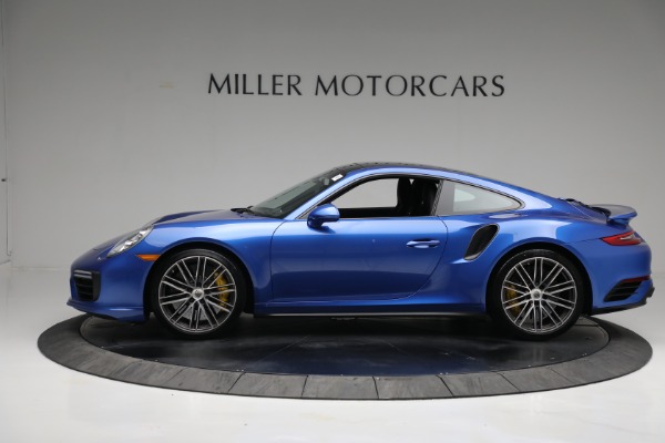 Used 2017 Porsche 911 Turbo S for sale Sold at Bugatti of Greenwich in Greenwich CT 06830 3