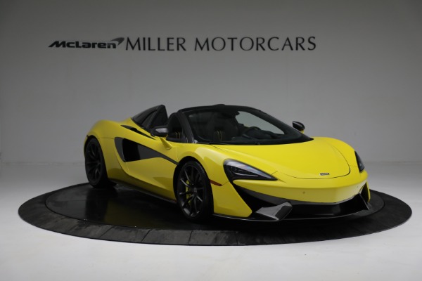 Used 2018 McLaren 570S Spider for sale $204,900 at Bugatti of Greenwich in Greenwich CT 06830 11