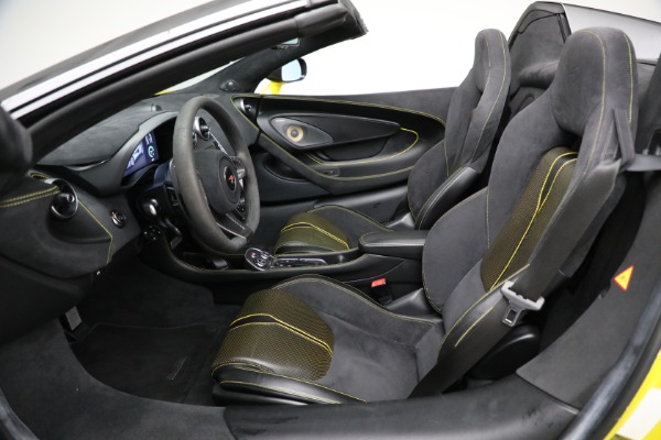 Used 2018 McLaren 570S Spider for sale $204,900 at Bugatti of Greenwich in Greenwich CT 06830 24