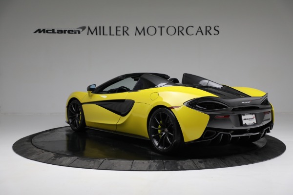 Used 2018 McLaren 570S Spider for sale $204,900 at Bugatti of Greenwich in Greenwich CT 06830 5