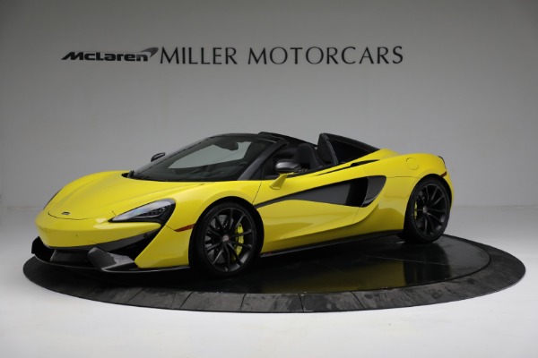 Used 2018 McLaren 570S Spider for sale $204,900 at Bugatti of Greenwich in Greenwich CT 06830 1