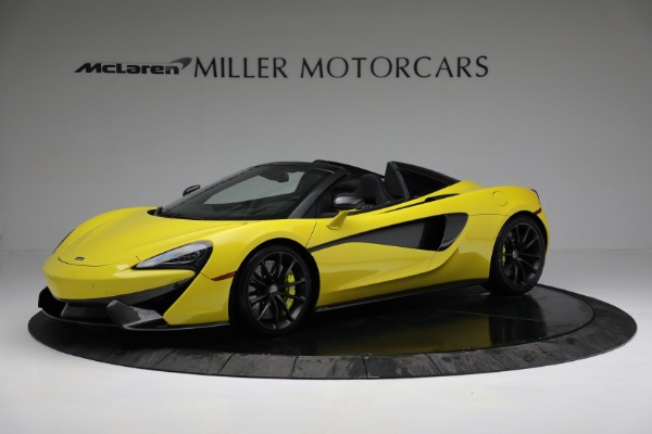 Used 2018 McLaren 570S Spider for sale Sold at Bugatti of Greenwich in Greenwich CT 06830 1