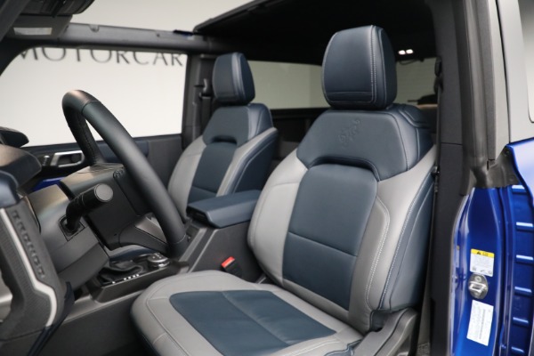 Used 2021 Ford Bronco First Edition Advanced for sale Sold at Bugatti of Greenwich in Greenwich CT 06830 26