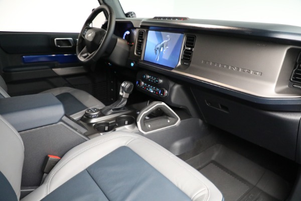 Used 2021 Ford Bronco First Edition Advanced for sale Sold at Bugatti of Greenwich in Greenwich CT 06830 28