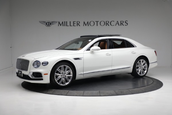 Used 2021 Bentley Flying Spur V8 for sale Sold at Bugatti of Greenwich in Greenwich CT 06830 3