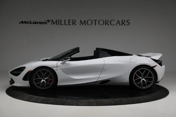 New 2022 McLaren 720S Spider Performance for sale $381,500 at Bugatti of Greenwich in Greenwich CT 06830 3