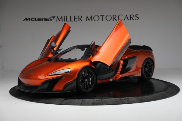 Used 2016 McLaren 675LT Spider for sale $284,900 at Bugatti of Greenwich in Greenwich CT 06830 14