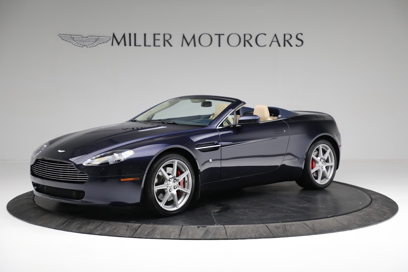 Used 2007 Aston Martin V8 Vantage Roadster for sale Sold at Bugatti of Greenwich in Greenwich CT 06830 1