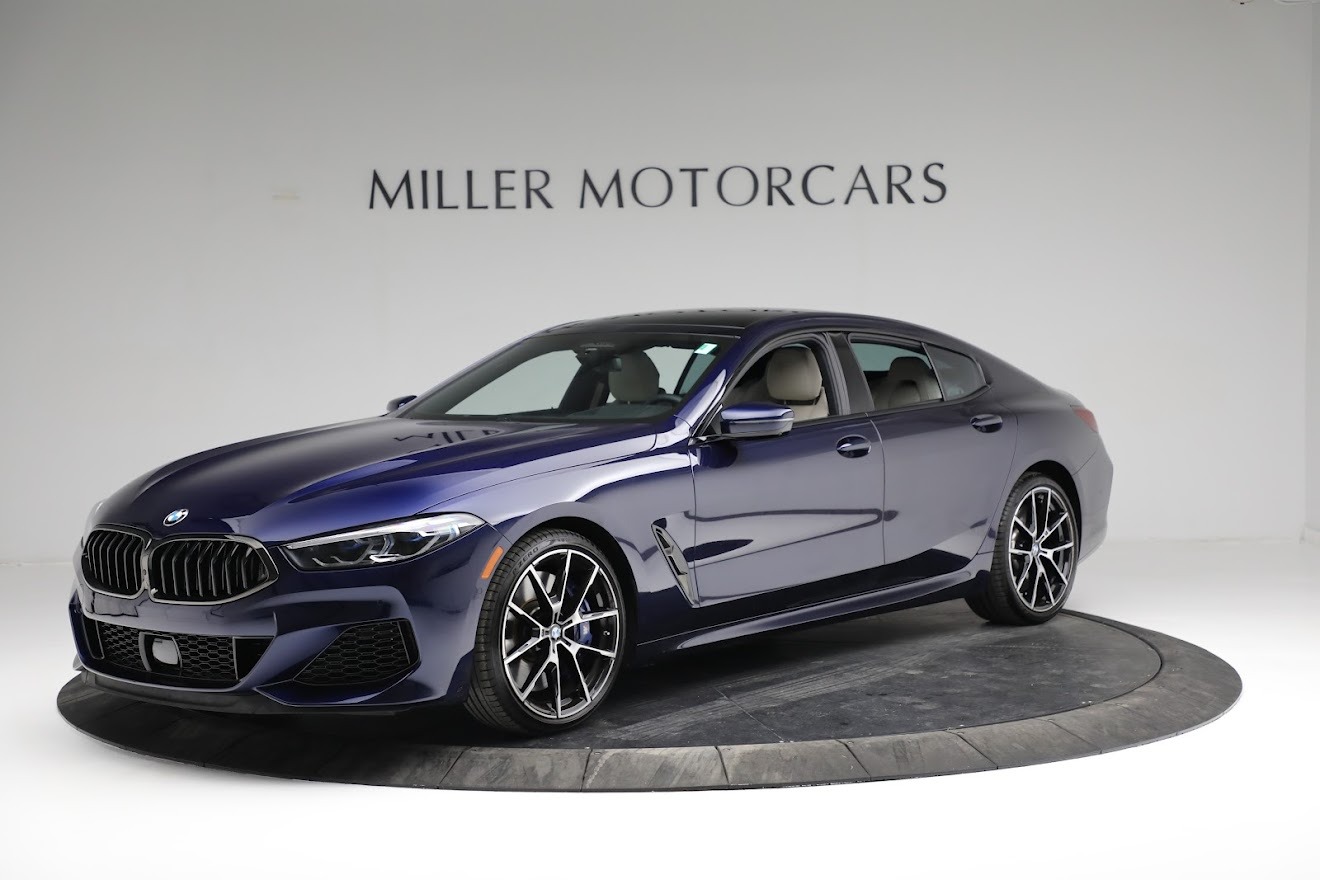 Used 2022 BMW 8 Series M850i xDrive Gran Coupe for sale Call for price at Bugatti of Greenwich in Greenwich CT 06830 1