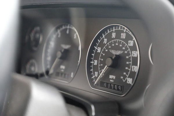 Used 2000 Aston Martin DB7 Vantage for sale Call for price at Bugatti of Greenwich in Greenwich CT 06830 27