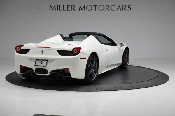 Used 2012 Ferrari 458 Spider for sale $289,900 at Bugatti of Greenwich in Greenwich CT 06830 7
