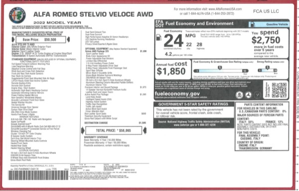 New 2022 Alfa Romeo Stelvio Veloce for sale Sold at Bugatti of Greenwich in Greenwich CT 06830 2