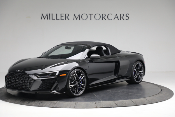 Used 2022 Audi R8 5.2 quattro V10 perform. Spyder for sale Call for price at Bugatti of Greenwich in Greenwich CT 06830 13
