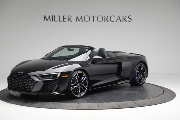 Used 2022 Audi R8 5.2 quattro V10 perform. Spyder for sale Call for price at Bugatti of Greenwich in Greenwich CT 06830 2
