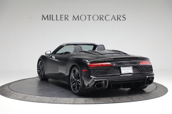 Used 2022 Audi R8 5.2 quattro V10 perform. Spyder for sale Sold at Bugatti of Greenwich in Greenwich CT 06830 5