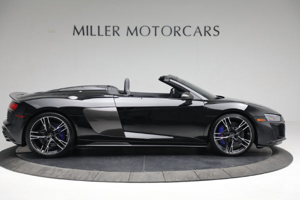 Used 2022 Audi R8 5.2 quattro V10 perform. Spyder for sale Sold at Bugatti of Greenwich in Greenwich CT 06830 9