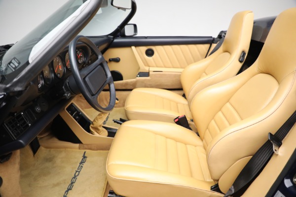 Used 1989 Porsche 911 Carrera Speedster for sale Sold at Bugatti of Greenwich in Greenwich CT 06830 26